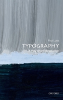 Typography: A Very Short Introduction 0199211299 Book Cover