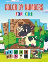 Color by Numbers For Kids: Print Birds, Sea Creatures, Flowers, Animals, And Many More B0BTRZ7NC7 Book Cover