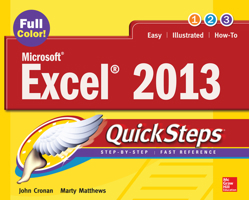 Microsoft Excel 2013 Quicksteps 0071805893 Book Cover