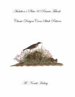 Audubon's Plate 80 Prairie Titlark: Classic Designs Cross Stitch Pattern 1640041702 Book Cover