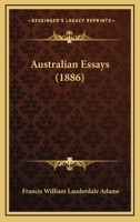 Australian Essays 9356088187 Book Cover