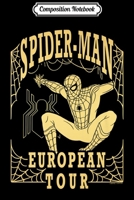 Composition Notebook: Marvel Spider-Man Far From Home European Tour Premium Journal/Notebook Blank Lined Ruled 6x9 100 Pages 1711363162 Book Cover
