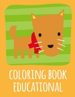 coloring book educational: Cute Chirstmas Animals , Funny Activity for Kids's Creativity (Baby Learning) 1670126250 Book Cover