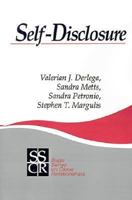 Self-Disclosure (SAGE Series on Close Relationships) 0803939558 Book Cover
