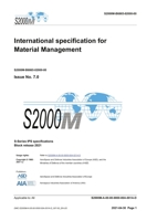 S2000M, International specification for Material Management, Issue 7.0: S-Series 2021 Block Release 8419125296 Book Cover