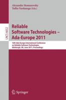 Reliable Software Technologies – Ada-Europe 2011: 16th Ada-Europe International Conference on Reliable Software Technologies, Edinburgh, UK, June ... 3642213375 Book Cover