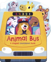 Animal Bus: A Peek-Inside Countdown Book 1664350365 Book Cover