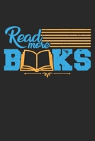 Read More Books: Dot Grid Read More Books / Journal Gift - Large ( 6 x 9 inches ) - 120 Pages Softcover 1677413654 Book Cover