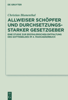 Allweiser Sch�pfer Und Durchsetzungsstarker Gesetzgeber 3110466554 Book Cover
