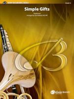 Simple Gifts: Concert Band (Belwin Very Beginning Band) 0757997554 Book Cover