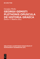 Opuscula De Historia Graeca 3598715900 Book Cover