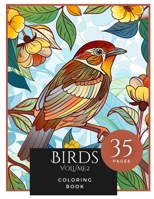 BIRDS VOLUME 2: COLORING BOOK (BIRDS COLORING BOOKS) B0CWLS5K6F Book Cover