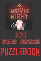 101 Word Search: 101 Puzzles Movie & TV Words. All Ages USA Edition. Gift this strange thing to friends, fans that marvel popular TV series and ... fun activity time! (Movies & TV Word Search) 1674613202 Book Cover