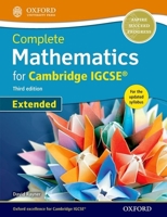 Extended Mathematics for Cambridge IGCSE 0199138745 Book Cover