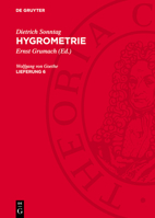 Dietrich Sonntag: Hygrometrie. Lieferung 6 3112781643 Book Cover