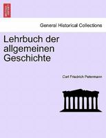 Lehrbuch Der Allgemeinen Geschichte... 1241434484 Book Cover