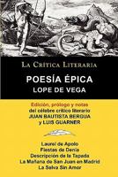 Poesía Épica 8470831968 Book Cover