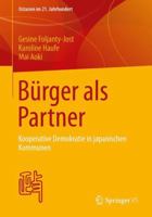 Burger als Partner 3658021497 Book Cover