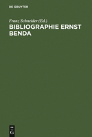 Bibliographie Ernst Benda 3110098024 Book Cover