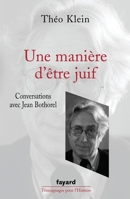Une manière d'être juif 2213630240 Book Cover