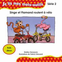 Singe et Flamand rose roule à vélo 1443109576 Book Cover