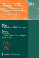 Fortschritte der Chemie organischer Naturstoffe / Progress in the Chemistry of Organic Natural Products 3211999078 Book Cover
