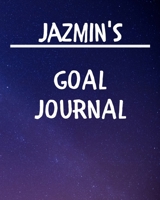 Jazmin's Goal Journal: 2020 New Year Planner Goal Journal Gift for Jazmin / Notebook / Diary / Unique Greeting Card Alternative 1676973311 Book Cover
