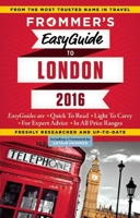 Frommer's EasyGuide to London 2016 (Easy Guides) 1628871865 Book Cover