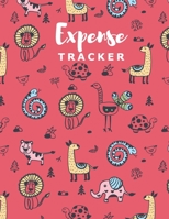Expense Tracker: Personal Cash Management Daily Record Organizer Notebook with Cute Animals Themed Cover 1696126924 Book Cover