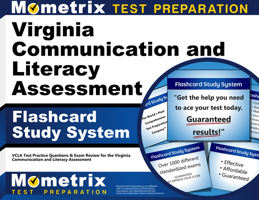 Virginia Communication and Literacy Assessment Flashcard Study System: Vcla Test Practice Questions and Exam Review for the Virginia Communication and Literacy Assessment 1621209938 Book Cover