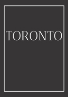 Toronto: A decorative book for coffee tables, end tables, bookshelves and interior design styling: Stack America city books to add decor to any room. Monochrome effect cover: Ideal for your own home o 1708418490 Book Cover
