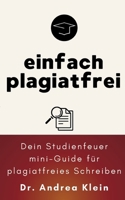 einfach plagiatfrei (German Edition) 3696395420 Book Cover