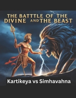 The Battle of the Divine and the Beast: Kartikeya vs Simhavahna B0DPZPXSGL Book Cover