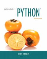 Starting Out with Python 0133582736 Book Cover