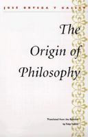 Origin of Philosophy 0252068963 Book Cover