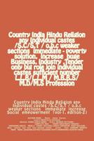 Country India Hindu Religion any Individual castes /S.C/S.T / o.b.c weaker sections immediate - poverty solution, increase huge Business, Industry, Tender only big role join individual castes sufficie 1497323568 Book Cover