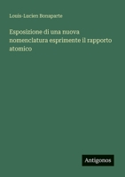 Esposizione di una nuova nomenclatura esprimente il rapporto atomico 3385070813 Book Cover