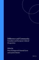 Difference And Community. (Cross/cultures) 9042000465 Book Cover