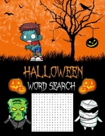 Halloween Word Search: Halloween Gifts (Puzzle Books For Adults & Kids) 1697185169 Book Cover