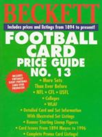 Beckett Football Card Price Guide 1930692358 Book Cover