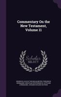 Commentary on the New Testament, Volume 11 1143130537 Book Cover