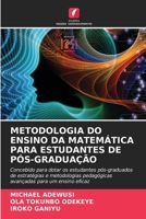 Metodologia Do Ensino Da Matemática Para Estudantes de Pós-Graduação 6207302168 Book Cover