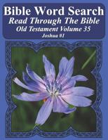 Bible Word Search Read Through the Bible Old Testament Volume 35: Joshua #1 Extra Large Print 1728671930 Book Cover