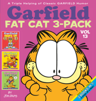 Garfield Fat Cat 3-Pack: Vol 13 (Garfield Beefs Up, Garfield Gets Cookin', Garfield Eats Crow) 0345464605 Book Cover