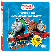 Thoma & Nia Race Across the World: A Big World, Big Adventures Book! (Thomas & Friends) 1948206161 Book Cover