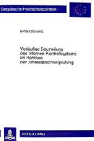 Vorlaeufige Beurteilung Des Internen Kontrollsystems Im Rahmen Der Jahresabschlußpruefung 3631353227 Book Cover