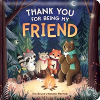 Thank You for Being My Friend: Padded Board Book: Picture Storybook 0655240276 Book Cover