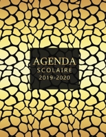 Agenda Scolaire 2019 - 2020: Agenda Semainier, Calendrier et Planificateur d'études 2019 - 2020 (French Edition) 1687615853 Book Cover