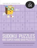 Sudoku Puzzles - 180 Super Hard 9x9 Puzzles 1731585292 Book Cover