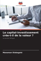 Le capital-investissement crée-t-il de la valeur ? (French Edition) 6630416910 Book Cover